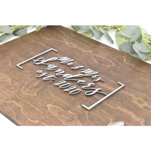 Rustic Guest book,3D Wedding Guest Book Alternative,Wooden 3D Guest Book Sign,Unique Wood Guestbook,Mr and Mrs Wedding Signage