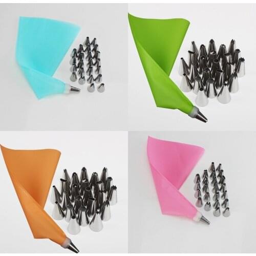 Cake Decorating Tools Pastry Bag Pastry Nozzles Can Be Reused Piping Bag Pocket Sleeve Pastry Professional