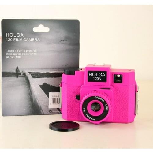 HOLGA 120N Pink 120 Medium Format Camera Lomography Lomo Kodak Fujifilm