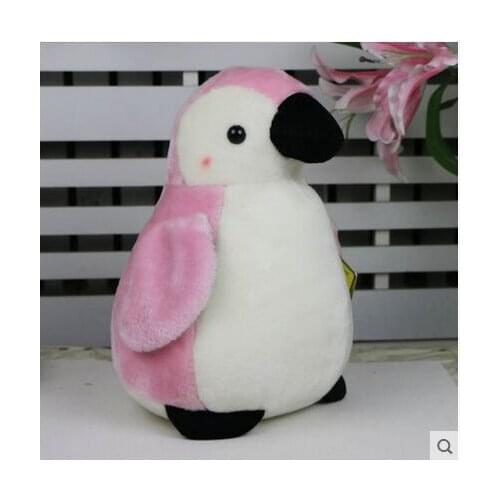 Cute penguin plush toy pink colour , soft doll,Valentines Day gift b4817