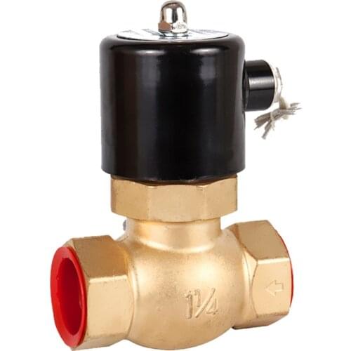 2L series Pilot Operated normally closed high pressure steam solenoid valve,DC 24V AC 220V high temperature liquid or gas valves