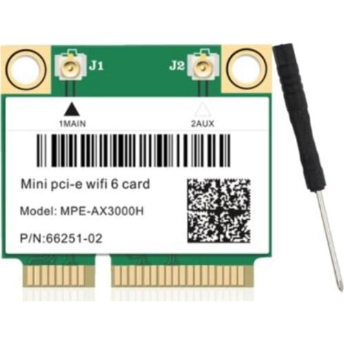 Notebook Minipci-E Desktop Computer AX3000H Built-in HMB Wireless Network Card Bluetooth WiFi6 Receiver