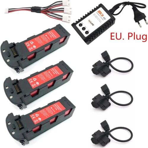 Upgrade 11.4v 4200mAh Battery with Charger for Hubsan H117S Zino GPS RC FPV Racing Camera Drones Quadcopter Parts 11.4V Battery