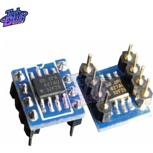 OPA627AU High-Speed Dual to Mono OP AMP Module High Precision replace NE5532 Top Board 8P 8 PIN