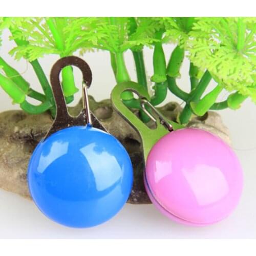 Cat Dog Collar Luminous LED Light Pendant Pets Bright Glowing ID Tag Blinking Necklace Puppy Night Walking Safety Flash Pendants