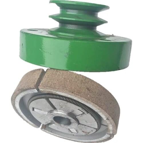 Flat key 168F/170F/GX160/GX200 clutch pulley for gasoline engine / Air-cooled diesel engine And more models