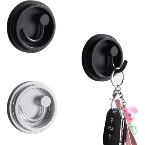 90° Rotate Stainless Steel Hooks Concealed Wall Hangers for Clothes Keys Umbrella Multi-Use Punch-free Home Hooks