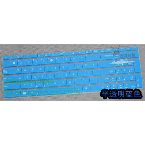 Silicone Laptop Notebook Keyboard Cover skin Protector for Asus N51 K50 K51 N61VG M60 F61 X66 K70 K53 Laptop Accessory