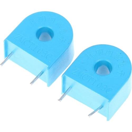 1 Pcs Current Transformer ZMCT103C Micro Precision Blue Current Transformer 5A/5mA Sensor
