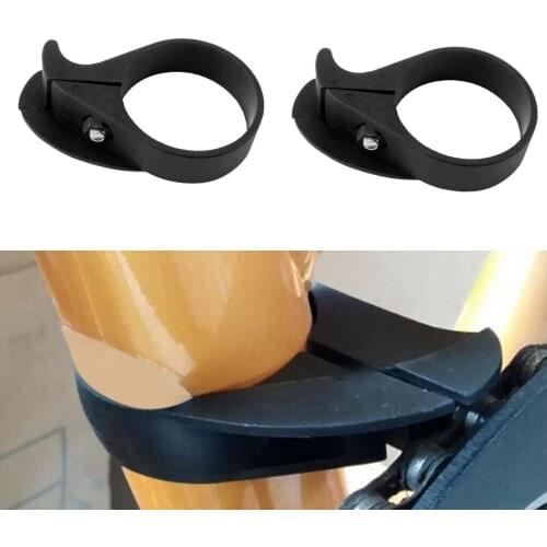 2x Bike Bicycle Chainwatcher Single Chain Guide Keeper Anti-Drop Tool Black
