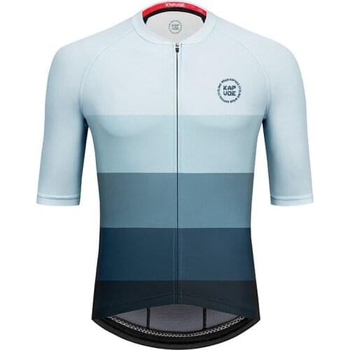 Kapvoe Cycling Jersey Men short sleeves Bicycle Clothing Quick-Dry MTB Cycling Sets Breathable Bike Shirts Cycling Bibs Shorts