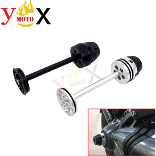 Motorcycle Rear Wheel Axle Fork Crash Slider Spindle Hub Protection For BMW R120GS R1200RT R1250GS ADV R nineT K1200GT K1300GT