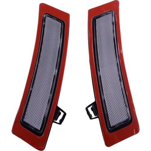 1 Pair Car Clear Front Bumper Reflector Side Marker Light Fit for BMW E70 X5 xDrive35d xDrive35i xDrive50i 2013 2012 2011