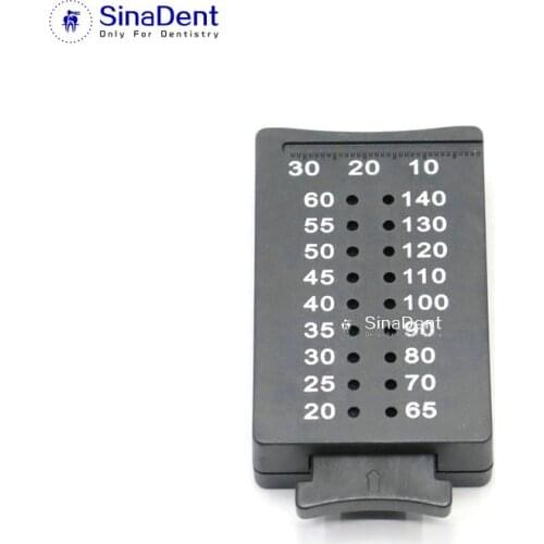 1Pcs Dental Gutta Percha Cutter Measuring Ruler Sterilizable Reusable Endo Ruler Dental Dresser Dental Materials