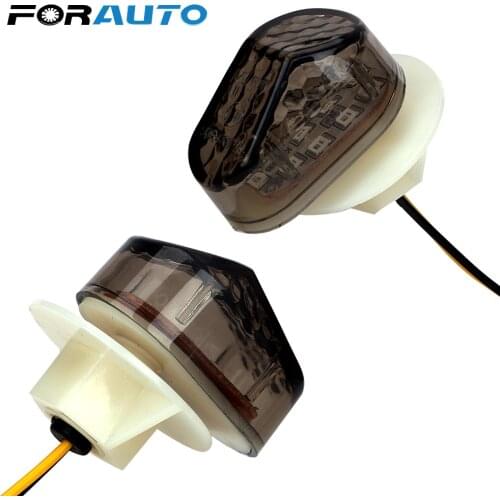 2 Pieces/Set For Ymaha Universal Indicator Lamp Turn Signal Lights Motorcycle Lighting Amber Lampada