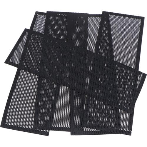 5pcs PVC Dust Filter Universal DIY Shield Back Plate For Computer Chassis I/O