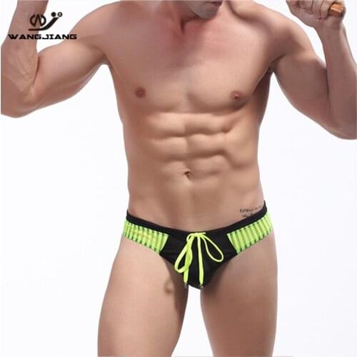 3pcs/lot WJ genuine mens underwear gauze pieces of mens underwear mens swimming trunks swimming trunks tee