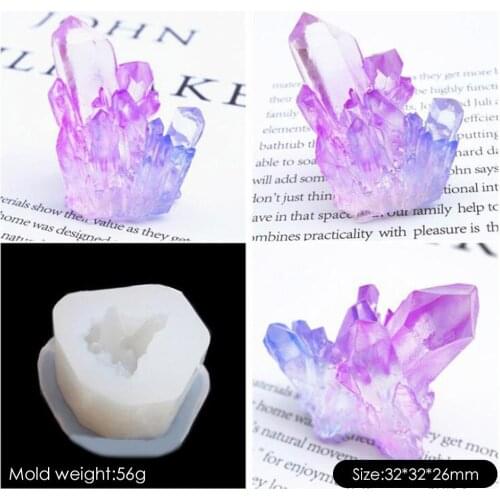 3D Crystal Irregular Stone Silicone Mold For Epoxy Resin Jewelry Making DIY Crafts Silicone Mold For Resin
