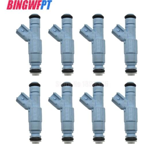 8x New Fuel Injectors For For Chrysler 4.7L V8 Upgrade Nozzle 0280155849 Fuel Injectors Car Auto Parts