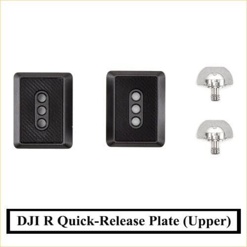DJI R Quick-Release Plate (Upper) is the top half of the DJI R Quick-Release Plate system compatible with DJI RS 2/DJI RSC 2