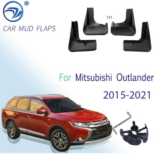 For Mitsubishi Outlander 2015 2016 2017 2018 Front Rear Car Mud Flaps Mudflaps Splash Guards Mud Flap Mudguards Fender