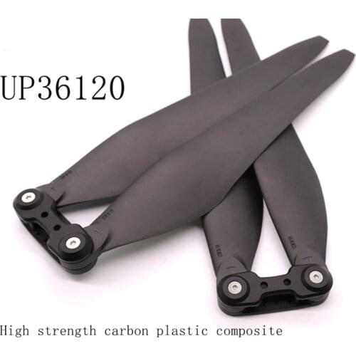 Eaglepower UP36120 Propeller Agriculture UAV Drone Carbon Fiber Composite CW CCW Paddle 36 Inch Folding Prop for X12 EA120 Motor