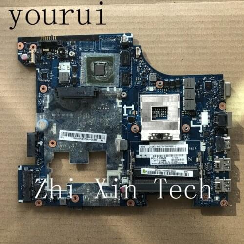 Yourui For Lenovo G580 G480 Laptop motherboard QIWG5_G6_G9 LA-7981P DDR3 HM76 100% Fully tested work perfect
