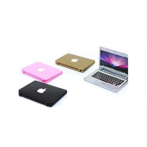 Fashion Mini Laptop Mac Book Mini Doll Accessory For BJD,43cm doll Girl house play toy