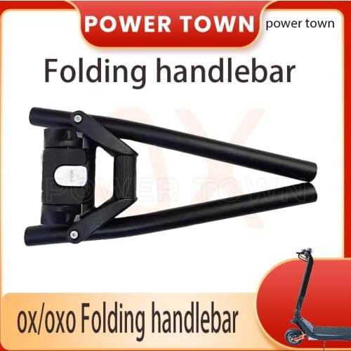 Original Oxo Ox electric scooter Accessories Foldable Handlebar Quick Folding for Zero 10X Dualtron 25.4 and 31.8mm handle hook