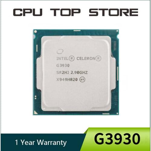 Intel Celeron G3930 2.9GHz 2M Cache Dual-Core CPU Processor SR35K LGA1151 Tray