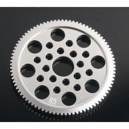 RC Sakura 7075-85T Silver Spur Gear 80T For 1/10 Sakura D3 CS Drift Racing Car