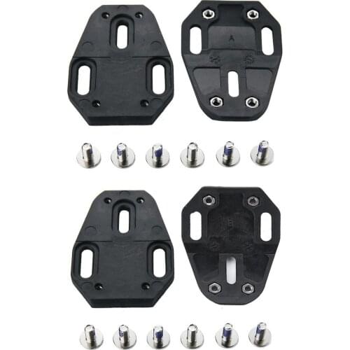 1 Pair Bike Cleats 5 /6 Degree Road Bike Splint Set Bike Cleats Nonslip 3 Hole Cleats For SpeedPlay Zero Series Bike Accessories