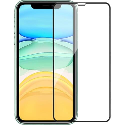 Full Cover Protective Glass On For iPhone 11 12 Pro XS Max X XR Screen Protector On For iPhone 7 8 6 Plus SE 2020 11 12 Glass