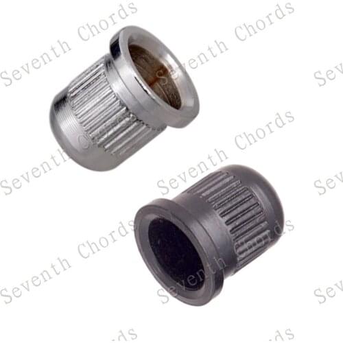 24Pcs 2 Color Electric Bass Guitar String Thru Body Ferrules Bushing Bass Bridge String Mounting Ferrules Bushing guitar parts