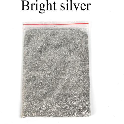 Bright Silver Glitter Powder Pigment Coating Paint Powder for Paint Nail Decoration Automotive Art Crafts