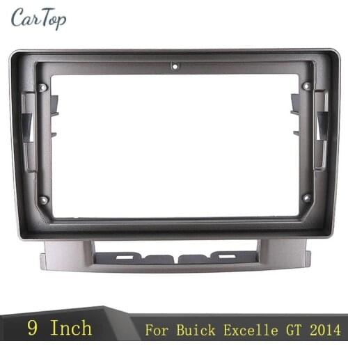9 Inch Car Radio Fascia For Buick Excelle GT 2014 Dashboard Installation Refitting Trim Kit Frame GPS Bezel
