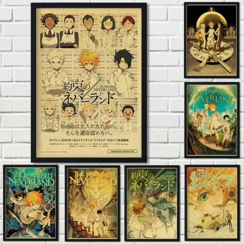 DIY Diamond Painting Cross Stitch Anime The Promised Neverland Picture of Rhinestone Diamond Mosaic Diamond Embroidery