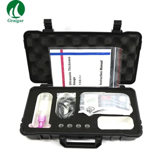 NDT310 Digital Ultrasonic Thickness Gauge Meter Tester Wall Thickness Meter 0.75mm-300.0mm 0.03inch 11.8inch by Fast Shipping