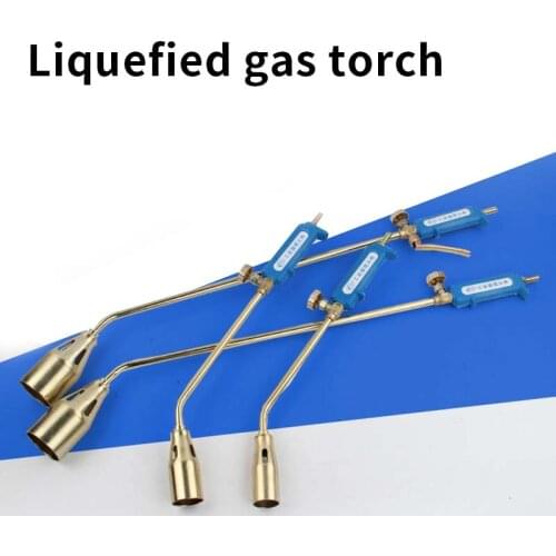 30/35/50 Type Fire Torch High Temperature Animal Hair Burning Household Tools Liquefied Welding Gas Torch Fire Gun Burner