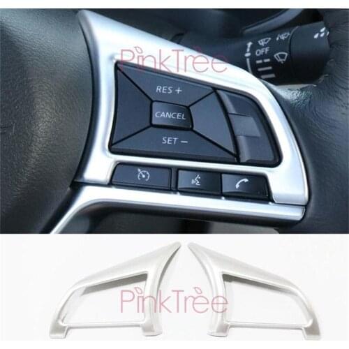 Car Chrome Steering Wheel Protective Cover Trim Car Sticker For Nissan Altima 2019 2020