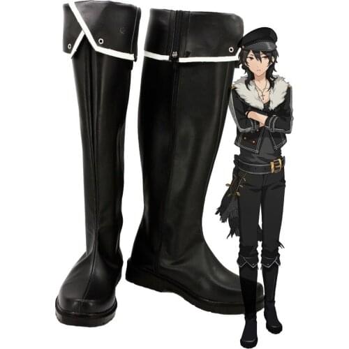 Ensemble Stars Undead Sakuma Rei Cosplay Shoes Boots Custom Made
