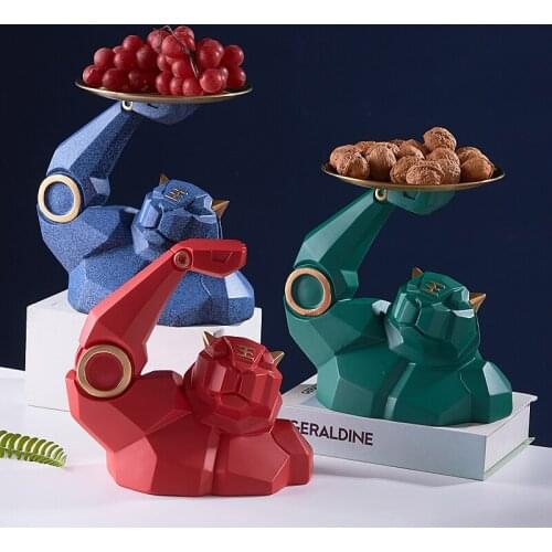 Nordic Creative Fruit Tray Put Key Living Room Home Coffee Table Candy Tray Storage Ornaments Home Decoration Accessories