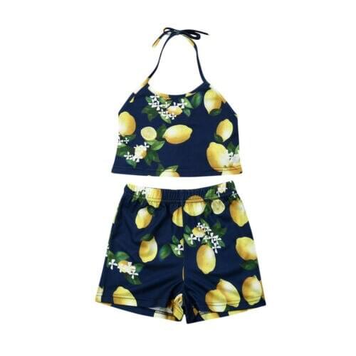 Summer Girl Clothes Baby Kids Girls Toddler Tank Top Vest+Short Pants 2pcs Outfits Clothes Sets Toddler Girl Clothes