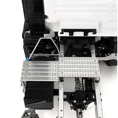 Metal Pedal Side Pedal Model Car DIY Decoration Accessories for 1/14 RC Truck Tamiya Tractor MAN G-6212