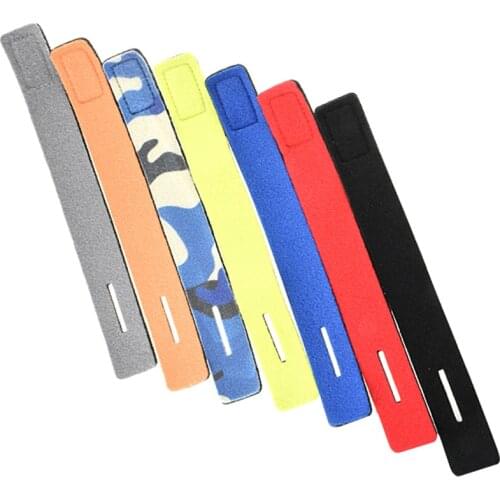 2021 Newest Fishing Tools Rod Tie Strap Belt Tackle Elastic Wrap Band Pole Holder Accessories Diving Materials Non-slip Tool