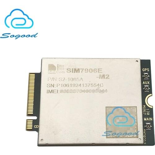 New&OriginalSIMCOM SIM7906E SIM7906E-M2 LTE CAT6 Multi-Band LTE-FDD/LTE-TDD/HSPA+ module B1/B3/B5/B7/B8/B20/B28/B32/B38/B40/B41