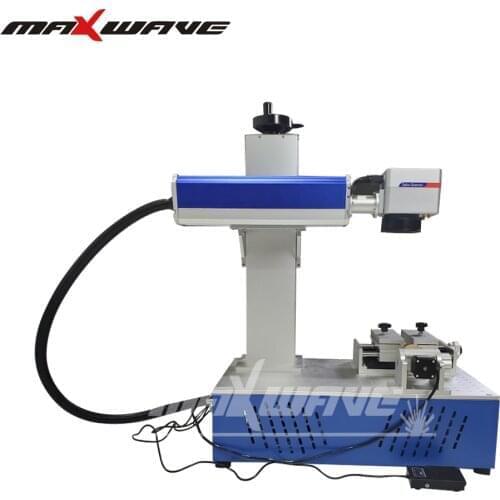 20W 30W 50W mini portable metal stainless steel carbon steel fiber laser marking machine price