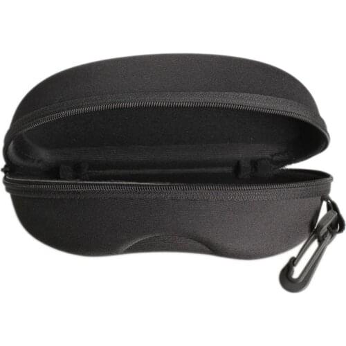 Zipper Sunglasses Hard Case Eye Glasses Protector Portable Container Box FS99
