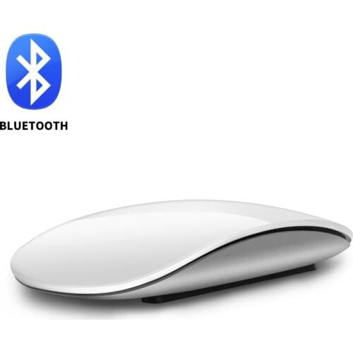 Touch Wireless Bluetooth Mouse White Computer Magic 2 Mice 1200 DPI Ultra Thin Optical Mause For Apple Macbbok Laptop Notebook