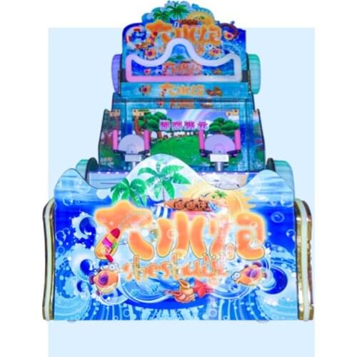SQV New 2 Players Coin Operated Water Shooting Arcade Lottery Game Machine